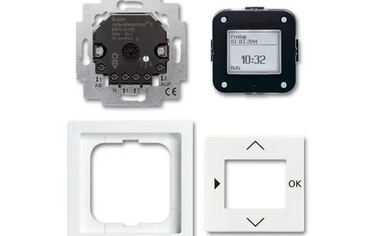 BUSCH-JAEGER 6411 UJ-84-101 Jalousie-Timer-Set future 1-fach | studioweiß