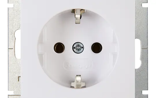 KOPP 923502002 SCHUKO-Steckdose HK05 Standard | arktisweiß