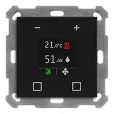 MDT SCN-RTR55S06.01 KNX-Raumtemperaturregler Smart 55 Raumtemperaturregler | schwarz matt
