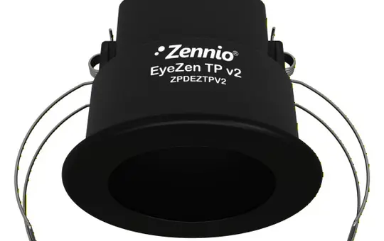 ZENNIO ZPDEZTPV2A Decken-Bewegungsmelder Standard | schwarz