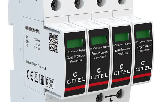 CITEL 821410224 Überspannungsschutz Typ 2 4-polig, TN-S, Imax= 25 kA