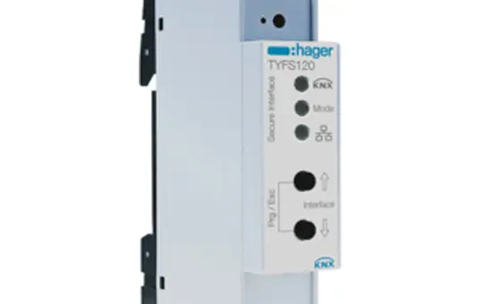 HAGER TYFS120 KNX-IP-Schnittstelle REG, secure