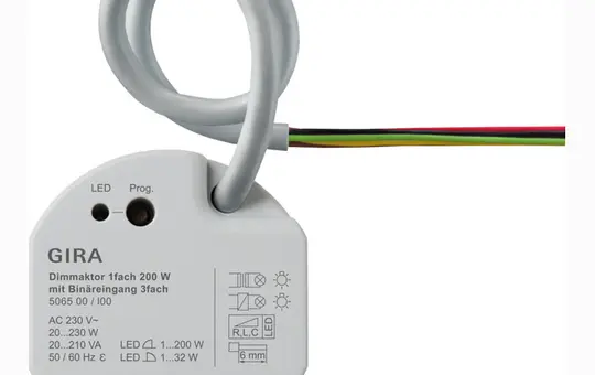 GIRA 506500 KNX-UP-Dimmaktor für Gira One 1-fach