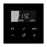 JUNG BTLS1791SW Raumthermostat JUNG HOME Serie LS mit Display | schwarz