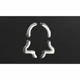 DOORBIRD D11x Namensschild (423874312) mit Glockensymbol | raven polar