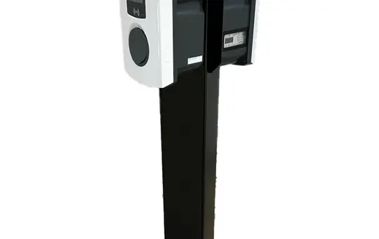 FleXmount FM_ST_TW_AP_SWg Pulverbeschichtung Stel 2-fach | schwarz glänzend