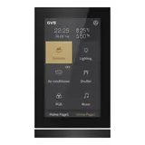GVS CHTF-5.0/15.5.21 KNX-Touchpanel V50s horizontal/vertikal | schwarz | 5 Zoll
