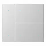 GVS CHKA-06/W.1.22 Wippenset für WALTZ 3-fach, Aluminium | silber