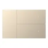 GVS CHTKA-06/W.1.24 Wippenset für WALTZ TOUCH+ PAD 4-fach, Aluminium | champagner