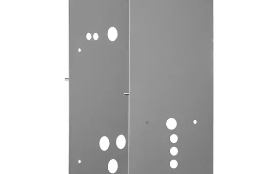 FRÄNKISCHE 17090101 Adapterplatte für Wallbox-Stele eFlex KEBA