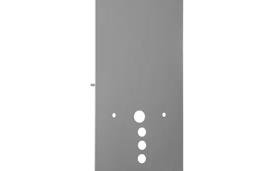 FRÄNKISCHE 17090102 Adapterplatte für Wallbox-Stele eFlex Mennekes
