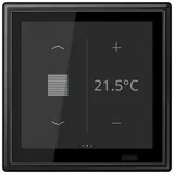 JUNG LS459D1SSWM KNX Raumcontroller LS TOUCH LS 990 | graphitschwarz matt
