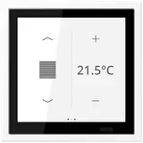 JUNG LSZ459BFD1SWWM KNX Raumcontroller LS TOUCH LS ZERO | schneeweiß matt