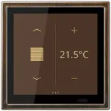 JUNG ME459D1SAT KNX Raumcontroller LS TOUCH LS 990 | messing antik