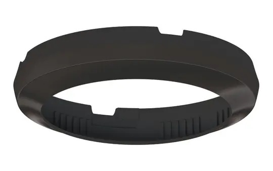 THEBEN Cover 110 BK Abdeckrahmen schwarz