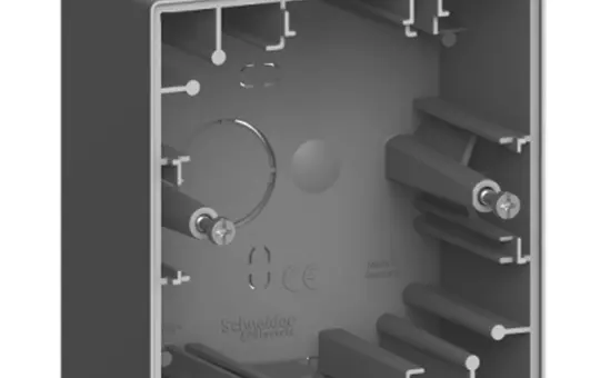MERTEN MEG4014-6534 AP-Gehäuse System Design 1-fach | anthrazit