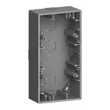 MERTEN MEG4024-6534 AP-Gehäuse System Design 2-fach | anthrazit
