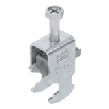 OBO BETTERMANN 1186202 Bügelschelle H-Fuß 1-fach | 8-12 mm