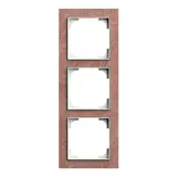 BUSCH-JAEGER 1723-4097 Abdeckrahmen art linear 3-fach | schiefer terra rosso