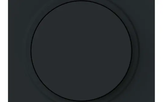 BUSCH-JAEGER 6540-45M-102 Drehdimmerabdeckung art linaer beleuchtet | schwarz matt