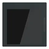 BUSCH-JAEGER SD/U12.55.11-825 KNX-Touchpanel Trevion balance Standard | schwarz glas | 2,4 Zoll