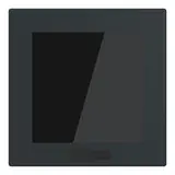 BUSCH-JAEGER SD/U12.63.11-825 KNX-Touchpanel Trevion Future Standard | schwarz glas | 2,4 Zoll