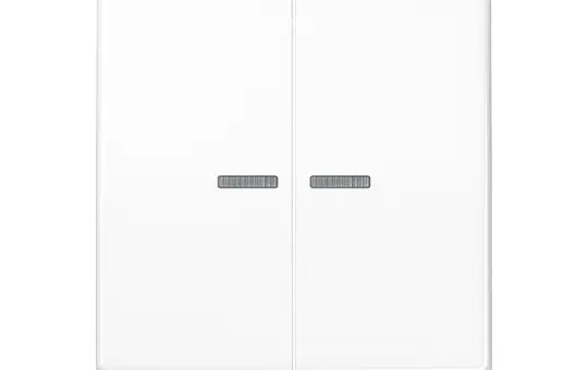 JUNG BTAS17102WW Tastsensor JUNG HOME Serie AS 2-fach | alpinweiß
