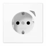 JUNG BTLS1521SEWW SCHUKO-Steckdose JUNG HOME Serie LS Strommessfunktion, Berührungsschutz | alpinweiß