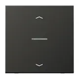JUNG BTAL17101PAN beschr. Tastsensor JUNG HOME Serie LS 1-fach, Pfeile | anthrazit