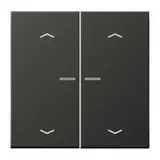 JUNG BTAL17102PAN beschr. Tastsensor HOME Serie LS 2-fach, Pfeile | anthrazit