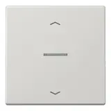 JUNG BTLS17101PLG beschr. Tastsensor HOME Serie LS 1-fach, Pfeile | lichtgrau
