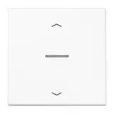 JUNG BTLS17101PWW beschr. Tastsensor JUNG HOME Serie LS 1-fach, Pfeile | alpinweiß