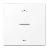 JUNG BTLS17101PWWM beschr. Tastsensor JUNG HOME Serie LS 1-fach, Pfeile | schneeweiß matt