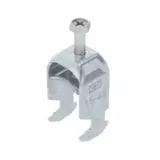OBO BETTERMANN 1186016 Bügelschelle H-Fuß 1-fach, Metalldruckwanne | 16-22 mm