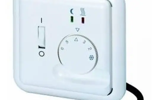 EBERLE 517818152100 RTR für Fußbodenheizungen 230 V, 1 Schließer | weiß