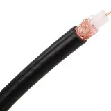 SYTRONIC 11260900 1,0/6,6-PE Videokoaxialkabel 75 Ohm Ring 100 m | schwarz
