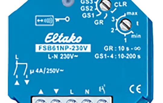 ELTAKO FSB61NP-230V Funk-Jalousieaktor 4 A, nicht potentialfrei