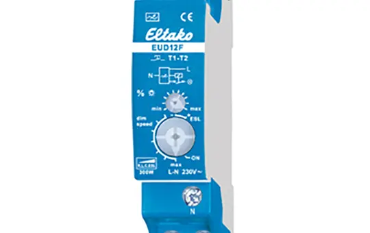 ELTAKO EUD12F Dimmschalter REG RLC, 300 W, 230 V, Feldfreischaltung