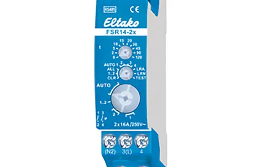ELTAKO FSR14-2x Stromstoß-Schaltrelais RS485 2-fach