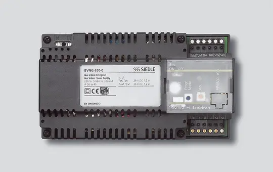 SIEDLE BVNG 650-0 Bus-Video-Netzgerät Standard
