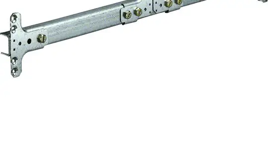 HAGER UT12PN Quertraverse 2 Felder