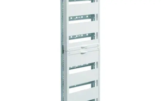 HAGER ZU261S Verteilerfeld universZ 6-reihig mit waagerechten PE/N-Klemmen | 900 mm