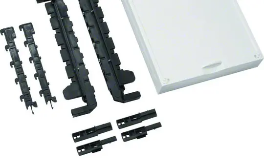 HAGER UE21A0 Baustein universN für Sammelschienen für 40 mm System, 5polig waagerecht | 300x250 mm