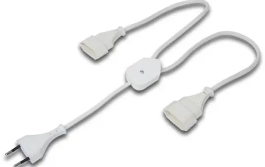 HERA 21503160101 Euro Y-Verteiler mit einem Stecker, 2 Buchsen