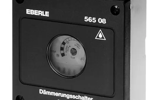 EBERLE 056508140020 Dämmerungsschalter AP mit Lichtsensor