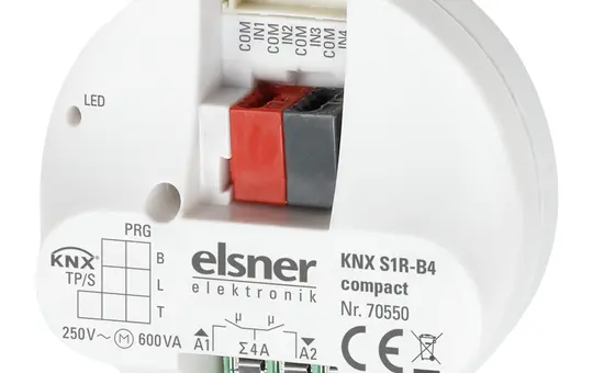 ELSNER 70550 KNX-Universalaktor UP 2-fach, 4 Eingänge