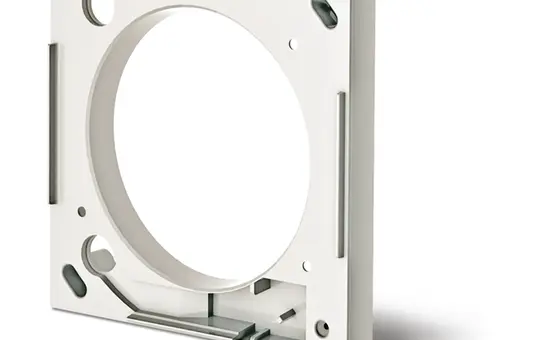 HELIOS 06188 Montageflansch MiniVent Standard | weiß | 100 mm
