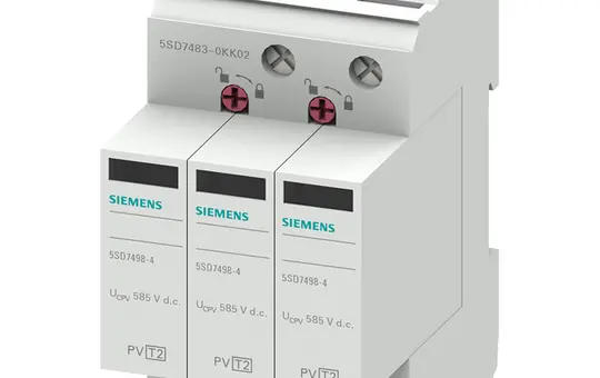 SIEMENS 5SD7483-0KK02 Überspannungsableiter T2 2+V 1000 V