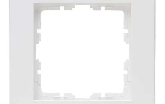 KOPP 406829005 Abdeckrahmen HK07 PURE 1-fach | reinweiß