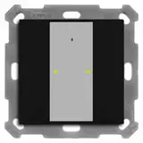 MDT RF-TA55A206.01 KNX-RF-Tastsensor 2-fach | schwarz matt